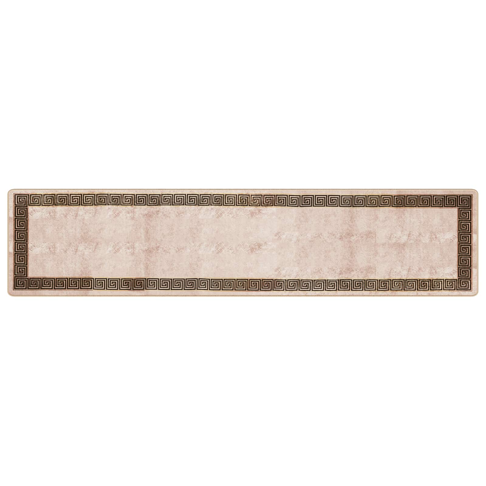 Χαλί Runner MARSA Μαύρο 80 x 350 εκ. Πολυέστερ και PVC - Pakobazaar