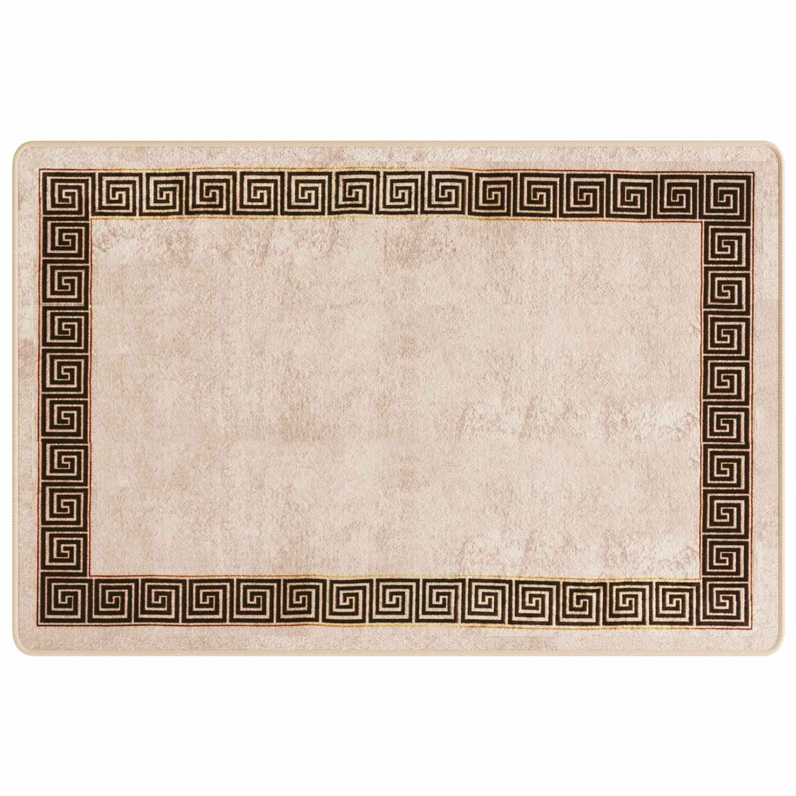 Χαλί Runner MARSA Μαύρο 100 x 150 cm Πολυέστερ και PVC - Pakobazaar