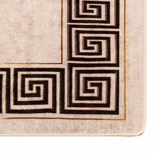 Χαλί Runner MARSA Μαύρο 100 x 200 cm Πολυέστερ και PVC - Pakobazaar