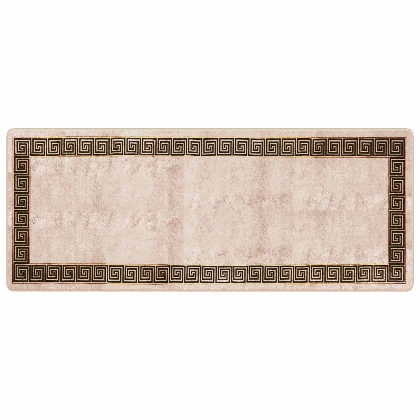 Χαλί Runner MARSA Μαύρο 100 x 250 cm Πολυέστερ και PVC - Pakobazaar