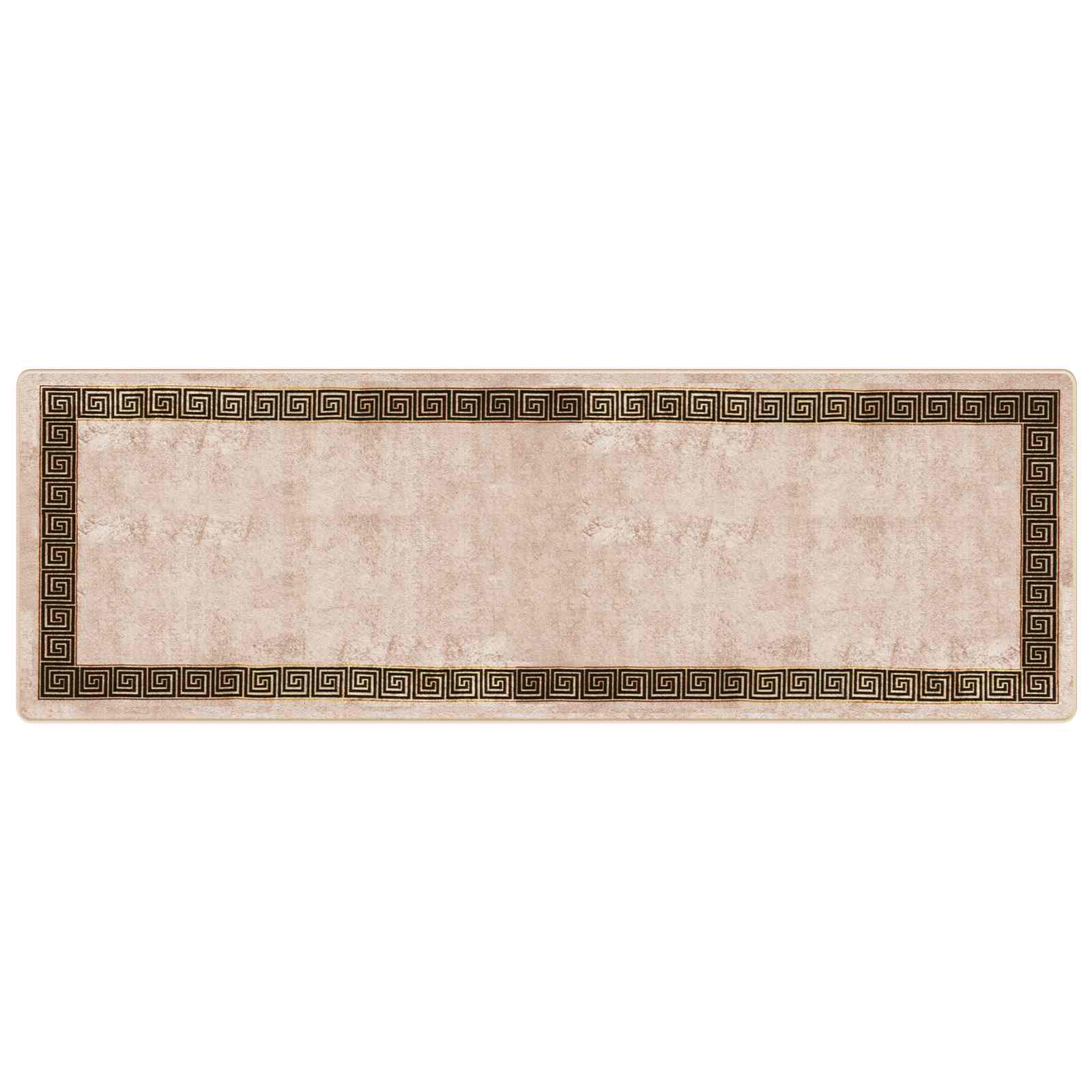 Χαλί Runner MARSA Μαύρο 100 x 300 cm Πολυέστερ και PVC - Pakobazaar