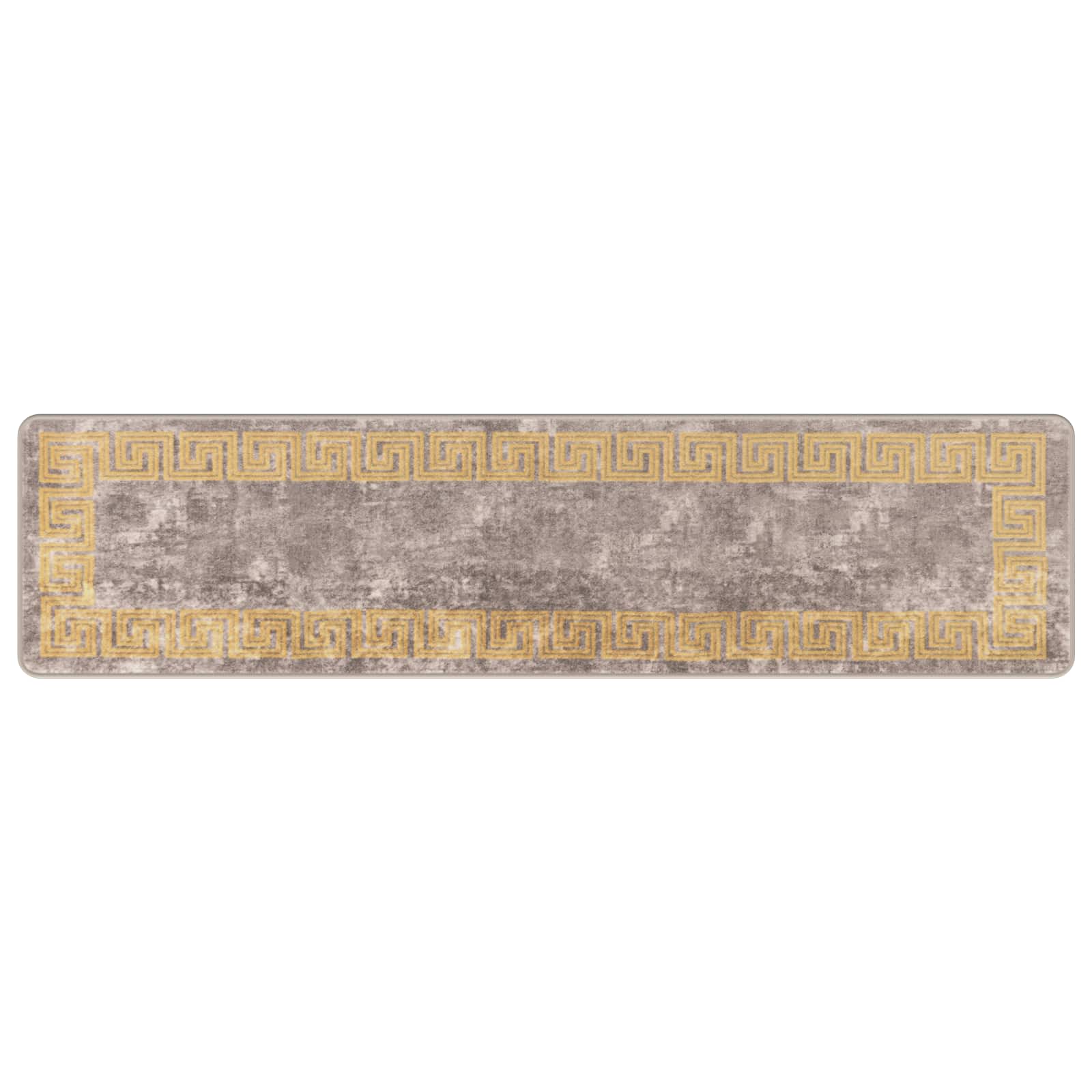 Χαλί Runner MARSA Γκρι 50 x 200 εκ. Πολυέστερ και PVC - Pakobazaar