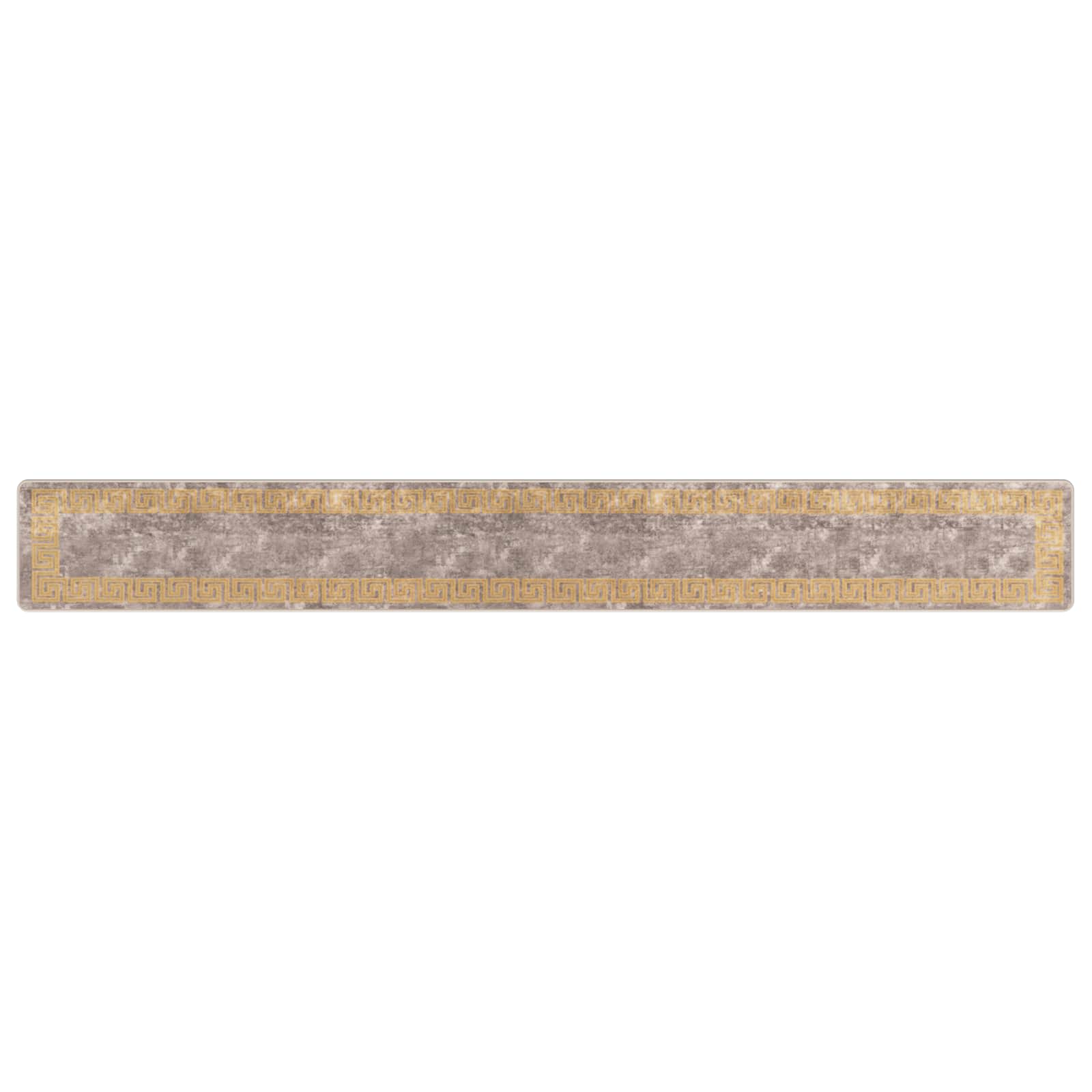Χαλί Runner MARSA Γκρι 50 x 400 εκ. Πολυέστερ και PVC - Pakobazaar