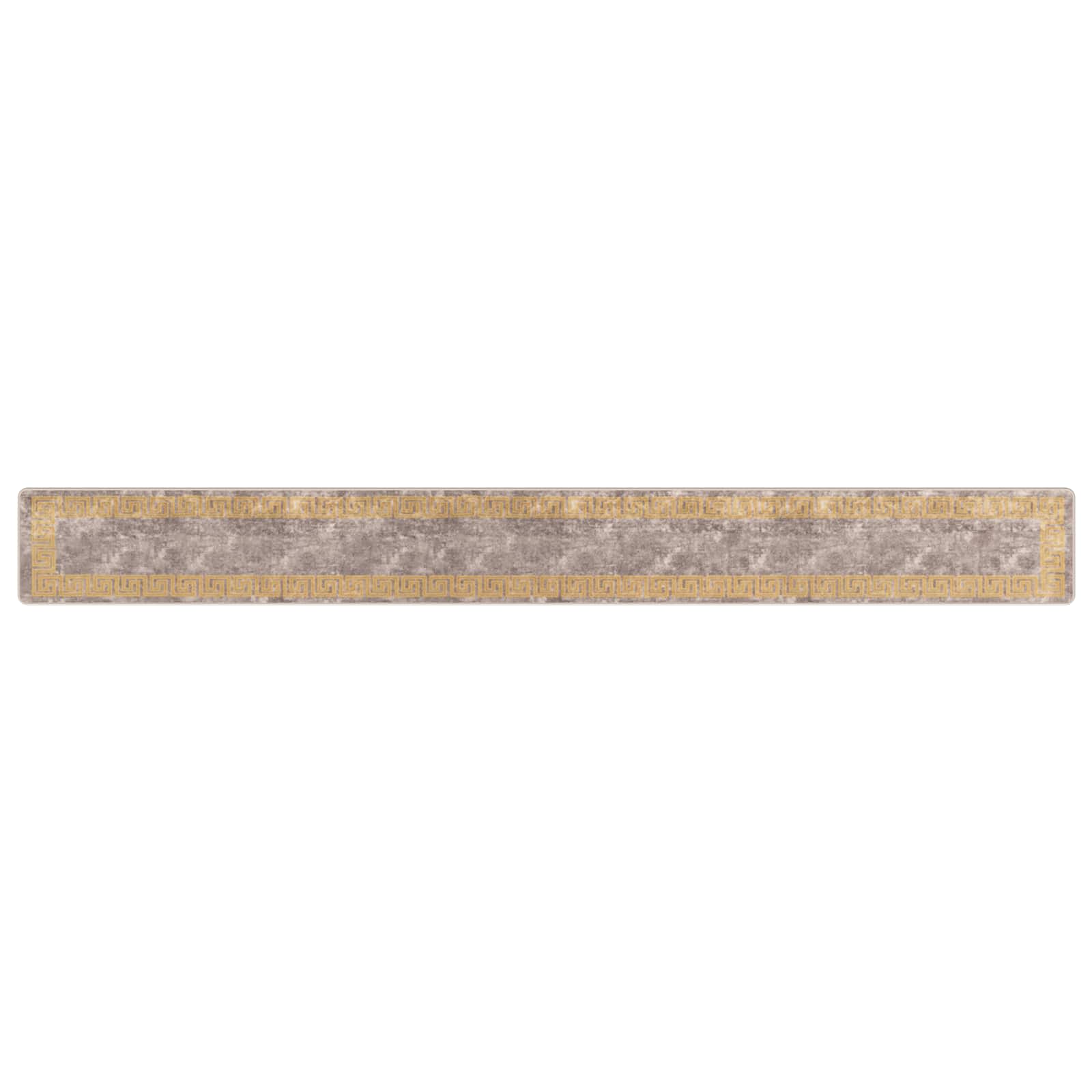 Χαλί Runner MARSA Γκρι 50 x 450 εκ. Πολυέστερ και PVC - Pakobazaar