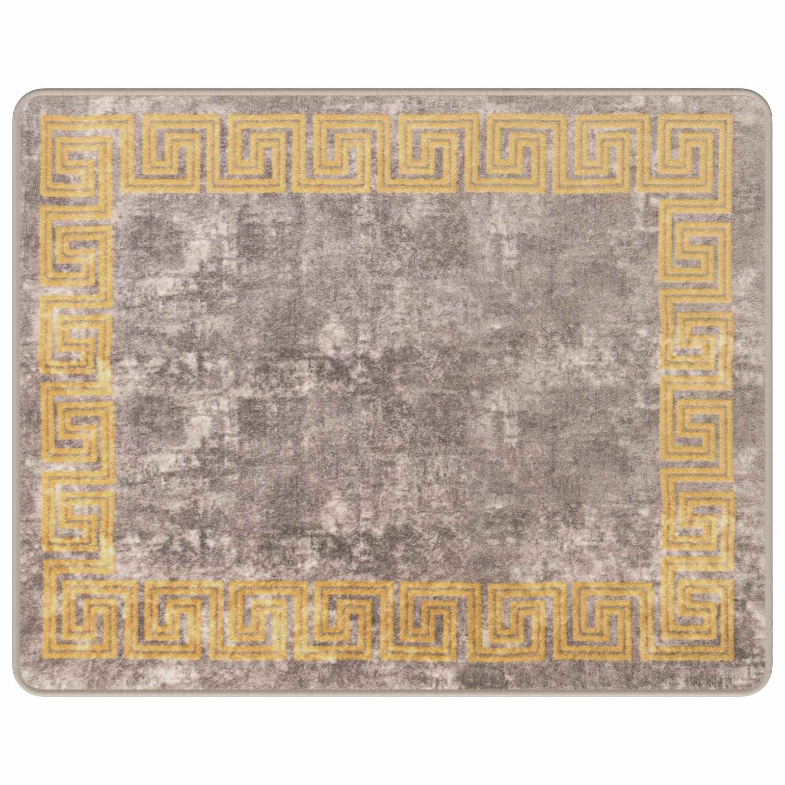 Χαλί Runner MARSA Γκρι 80 x 100 cm Πολυέστερ και PVC - Pakobazaar
