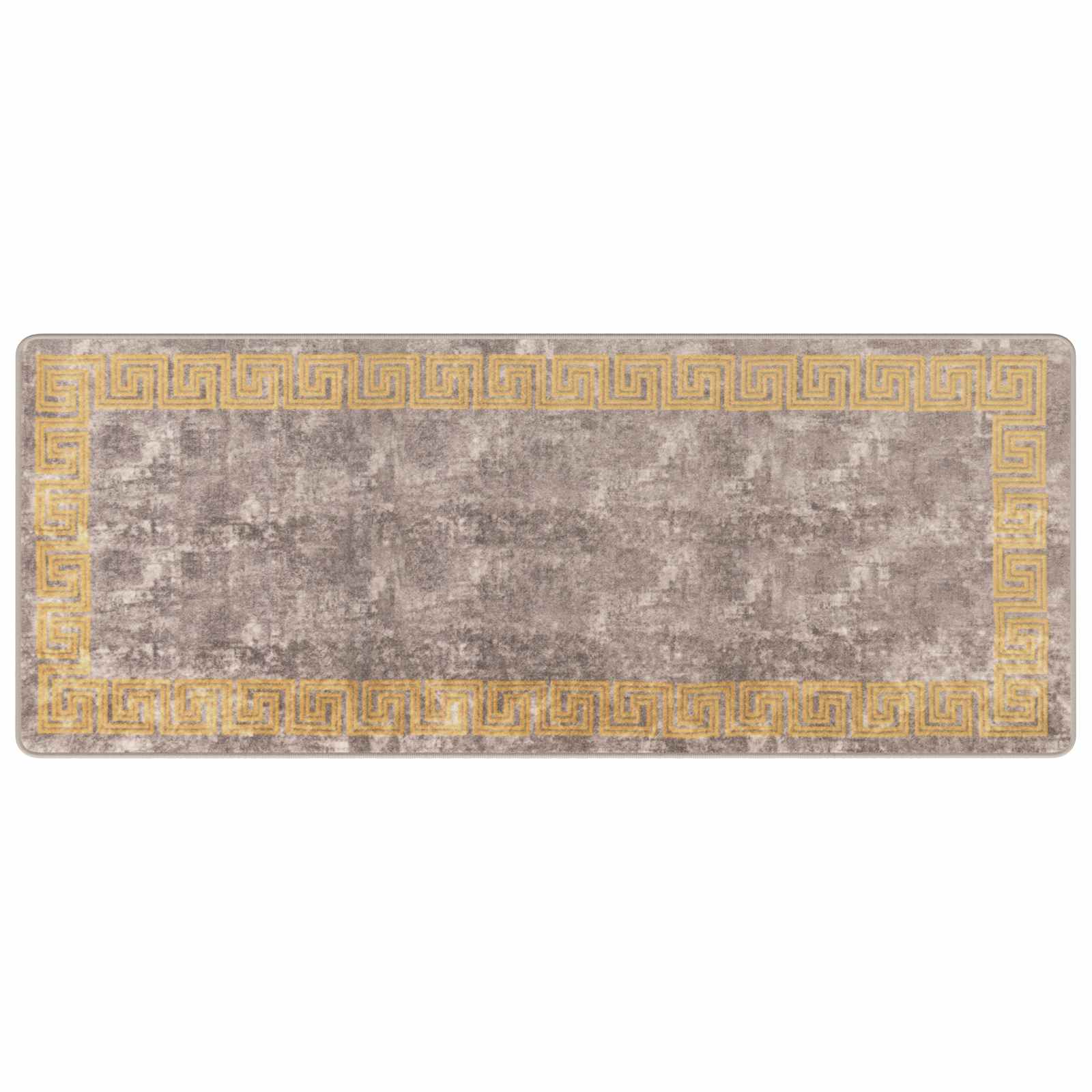 Χαλί Runner MARSA Γκρι 80 x 200 cm Πολυέστερ και PVC - Pakobazaar