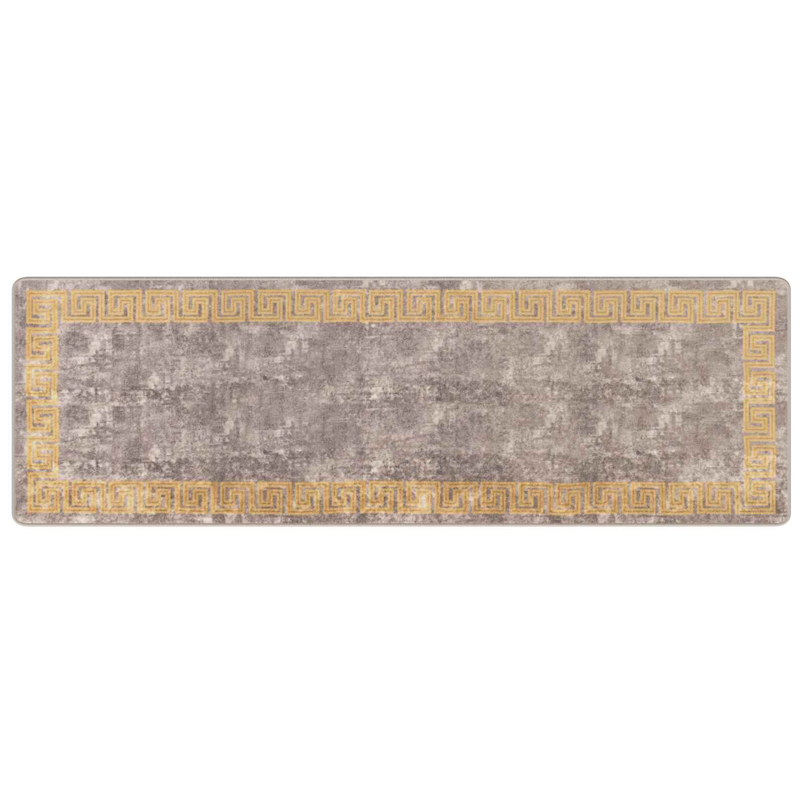 Χαλί Runner MARSA Γκρι 80 x 250 cm Πολυέστερ και PVC - Pakobazaar