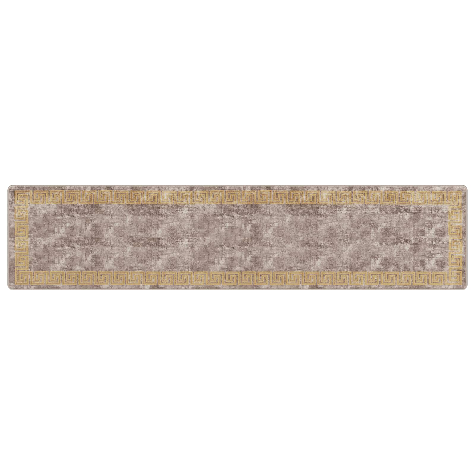 Χαλί Runner MARSA Γκρι 80 x 350 εκ. Πολυέστερ και PVC - Pakobazaar