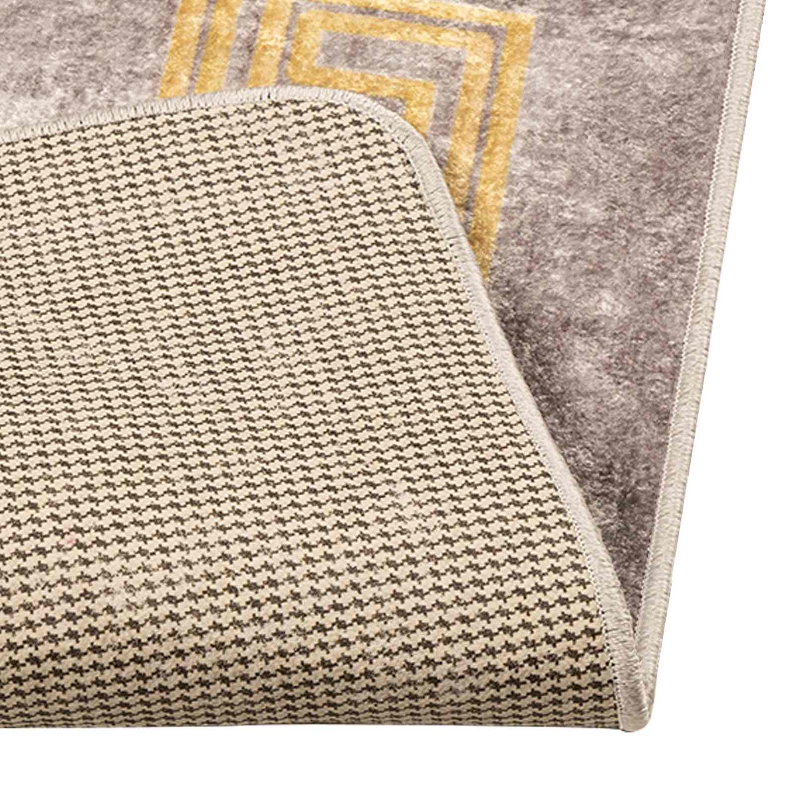 Χαλί Runner MARSA Γκρι 100 x 350 εκ. Πολυέστερ και PVC - Pakobazaar