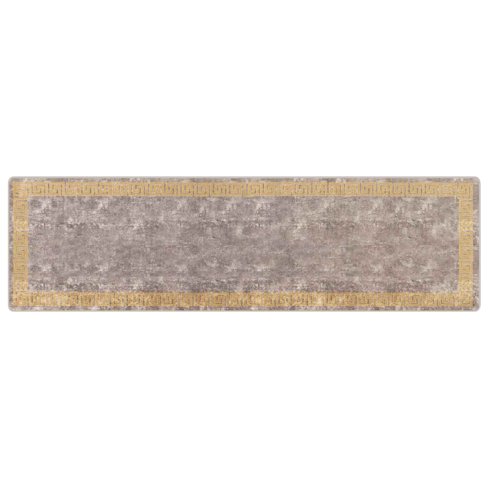 Χαλί Runner MARSA Γκρι 100 x 350 εκ. Πολυέστερ και PVC - Pakobazaar