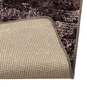 Χαλί Runner MARSA Μαύρο 50 x 100 cm Πολυέστερ και PVC - Pakobazaar