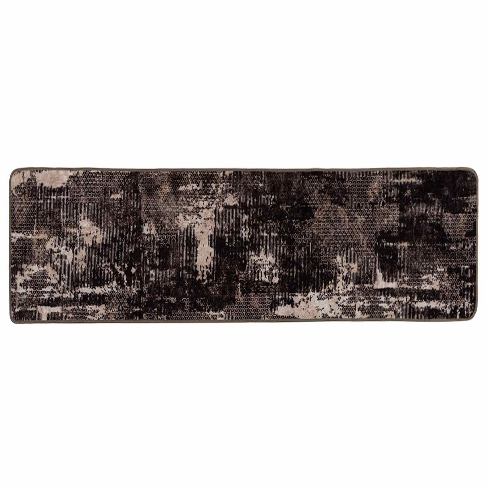 Χαλί Runner MARSA Μαύρο 50 x 300 εκ Πολυέστερ και PVC - Pakobazaar