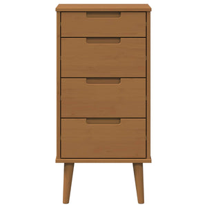 Κουτί με συρτάρια MOLDE Καραμέλα 40 x 35 x 82 εκ. - Pakobazaar