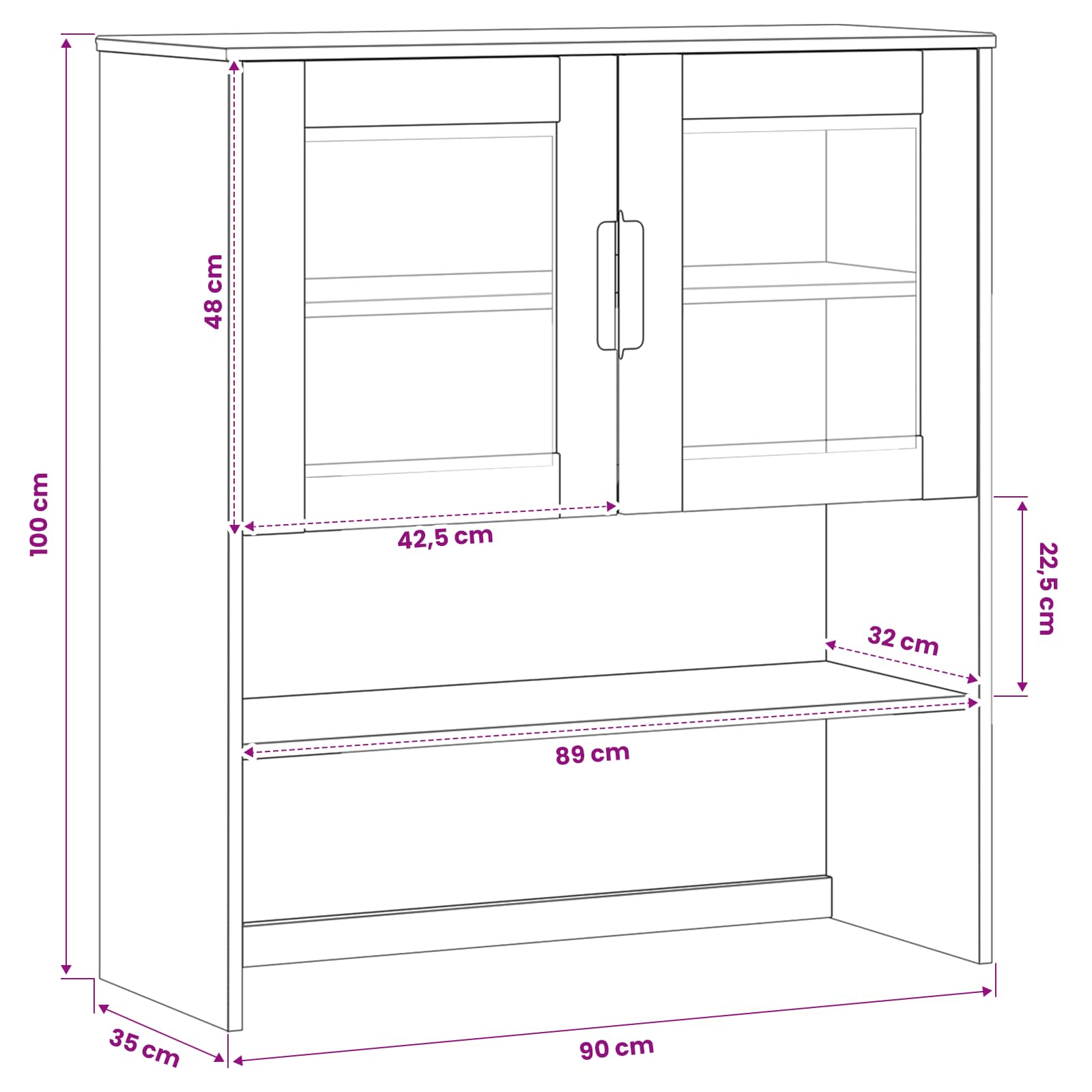 Κλουβί Καραμέλα 90 x 35 x 100 εκ. - Pakobazaar