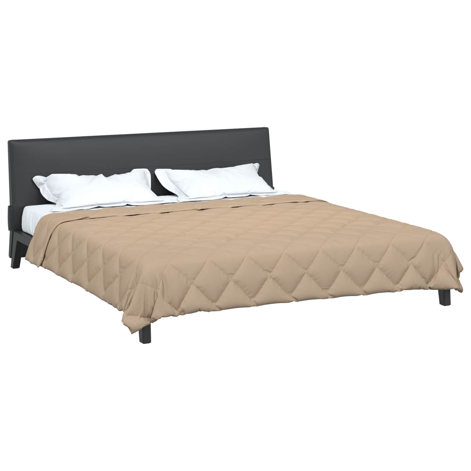 Καλοκαιρινό Παπλωματοθήκη Taupe 240 x 200 cm Μικροΐνες - Pakobazaar