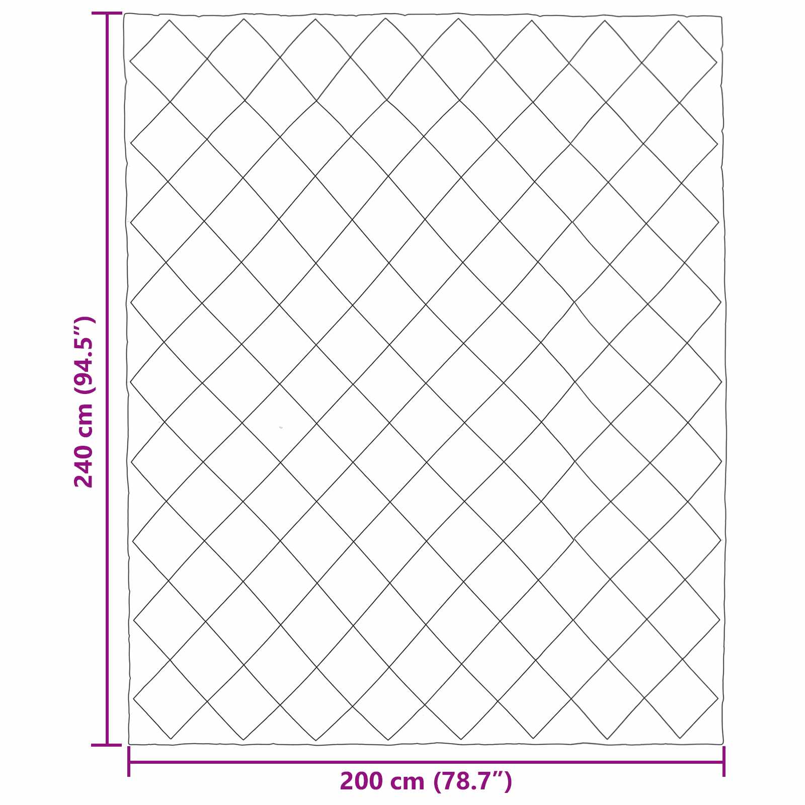 Καλοκαιρινό Παπλωματοθήκη Taupe 240 x 200 cm Μικροΐνες - Pakobazaar