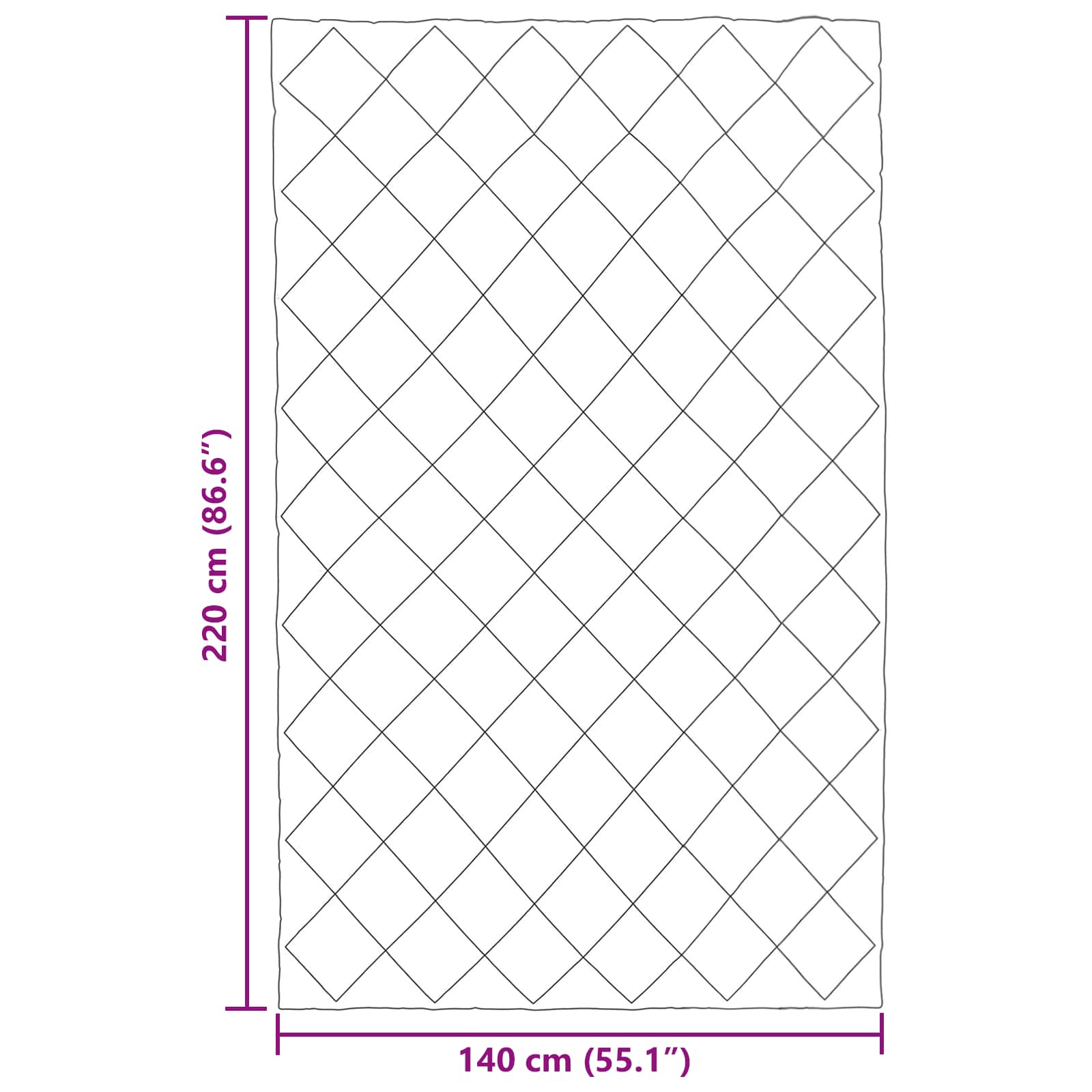 Καλοκαιρινό Παπλωματοθήκη Taupe 220 x 140 cm Μικροΐνες - Pakobazaar