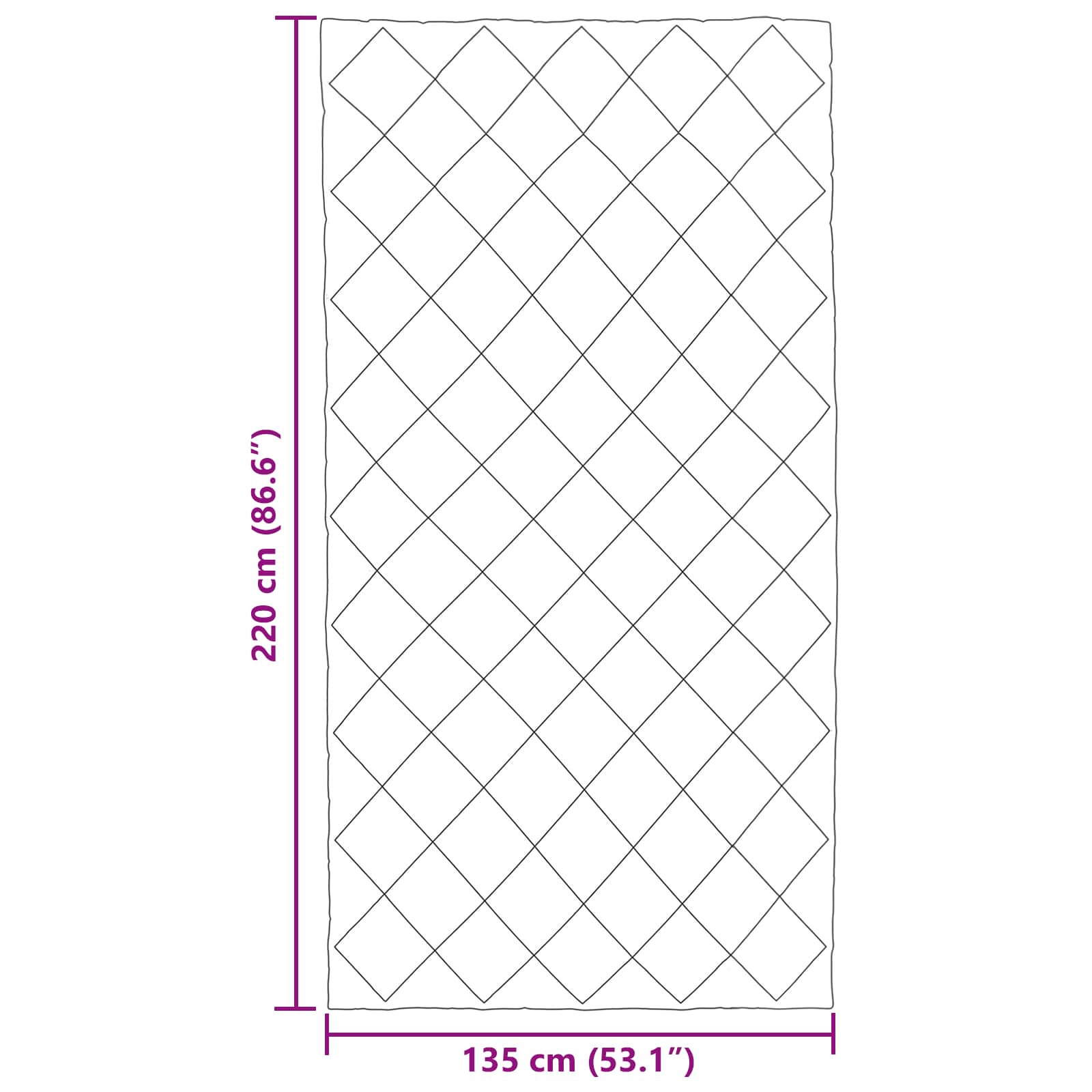 Καλοκαιρινό Παπλωματοθήκη Μαύρο και Ανθρακί 220 x 135 εκ - Pakobazaar