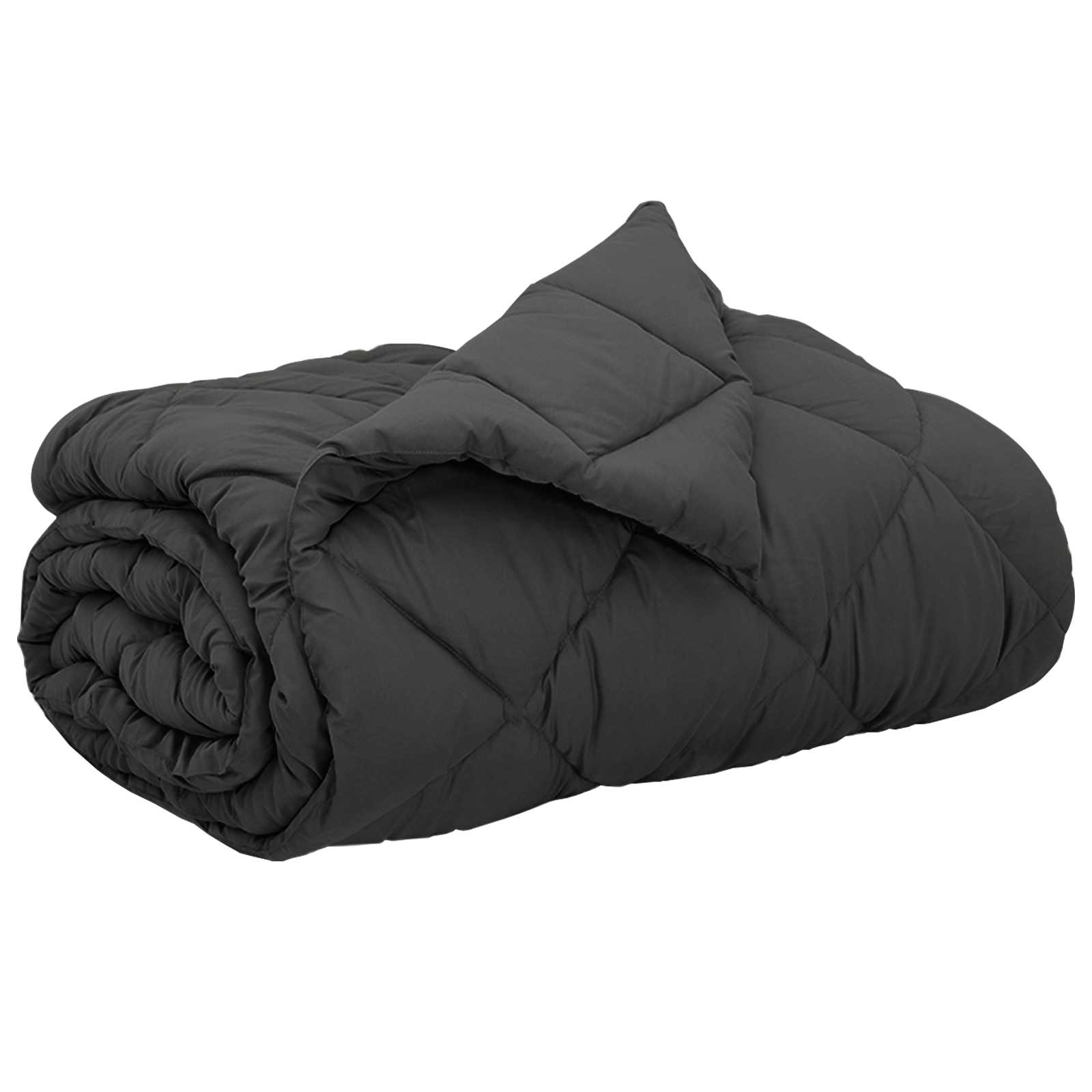 Κουβέρτα ολόκληρου του χρόνου Ανθρακί 220 x 240 cm Μικροΐνες - Pakobazaar