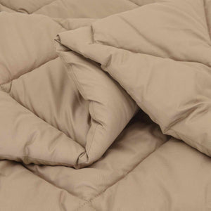 Κουβέρτα ολόκληρου του χρόνου 200 x 200 cm 300 gsm Taupe