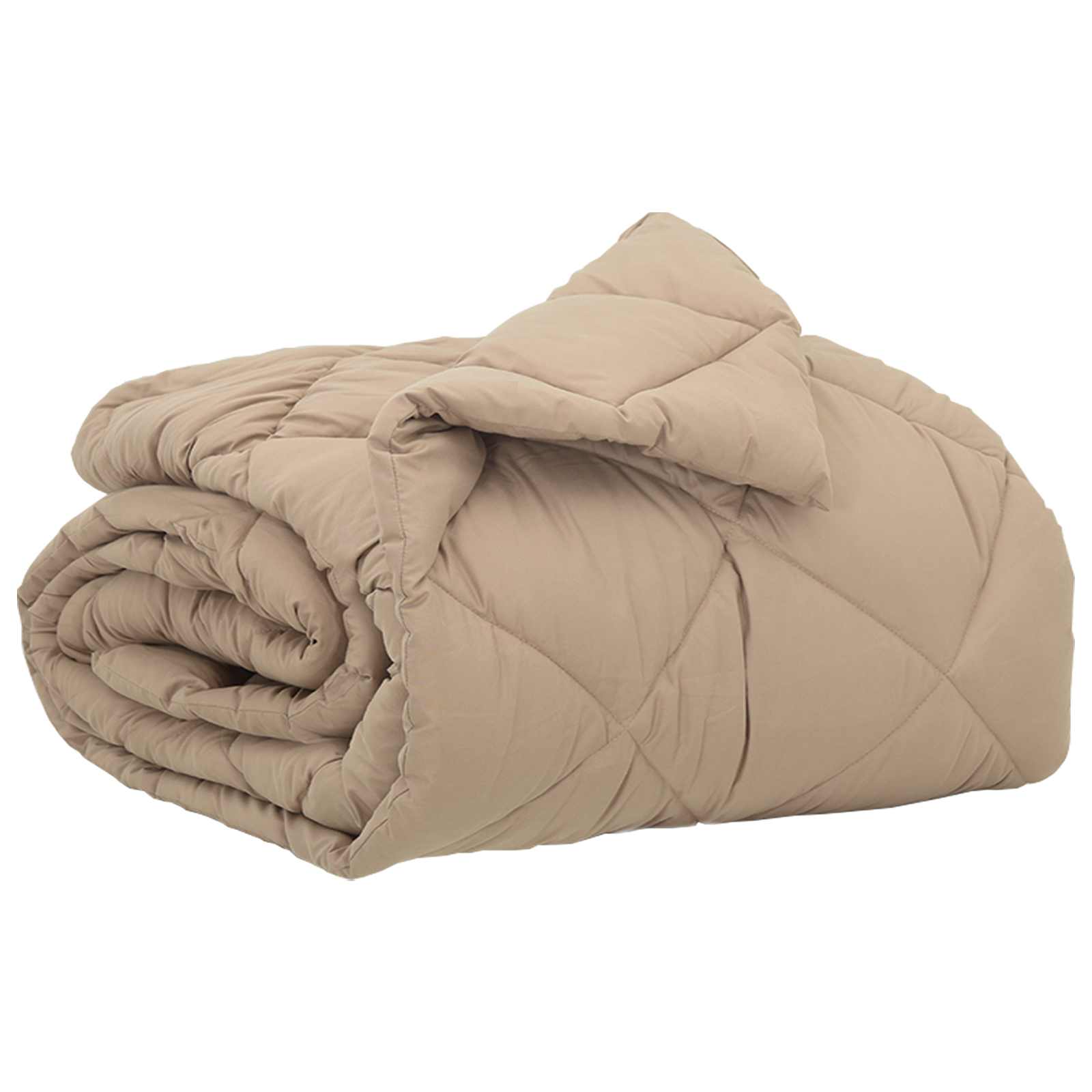 Κουβέρτα ολόκληρου του χρόνου Taupe 155 x 220 cm Μικροΐνες