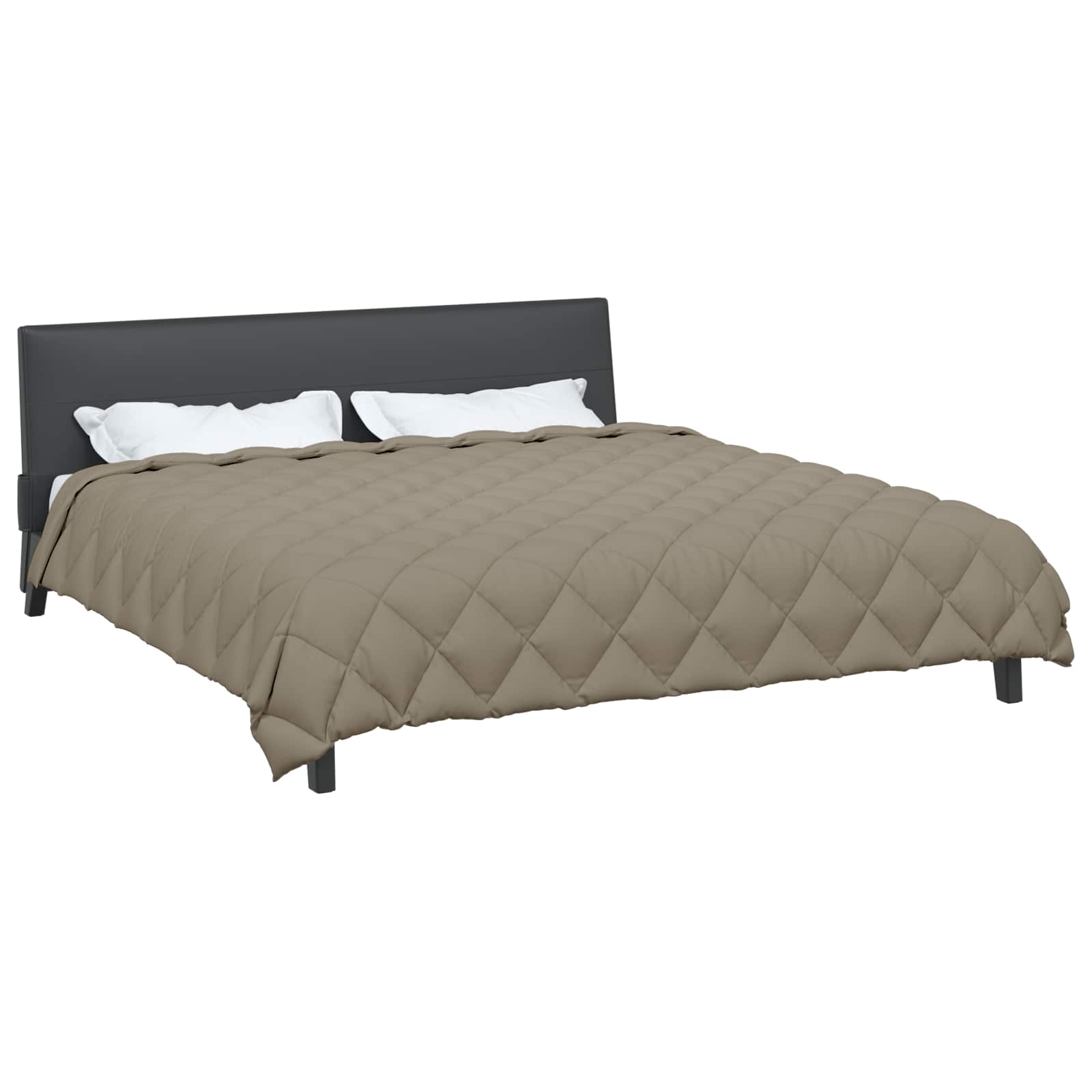 Χειμερινό Παπλωματοθήκη Ανοιχτό γκρι 200 x 220 cm Μικροΐνες