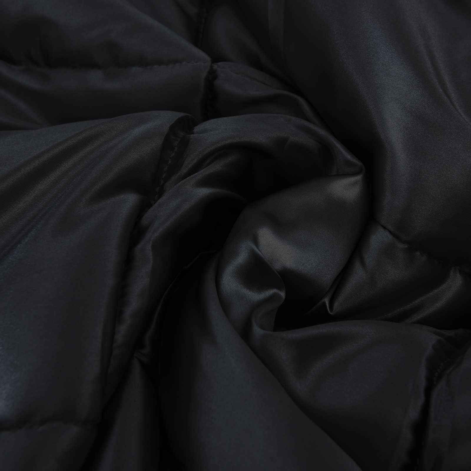 Χειμερινό Παπλωματοθήκη Μαύρο 220 x 240 cm Σατέν και Μικροΐνες