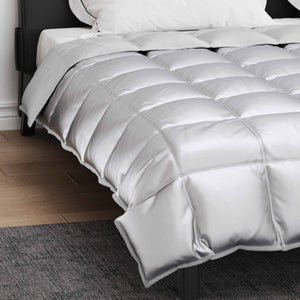 Χειμερινό Παπλωματοθήκη 200 x 220 cm 450 gsm Ασημί