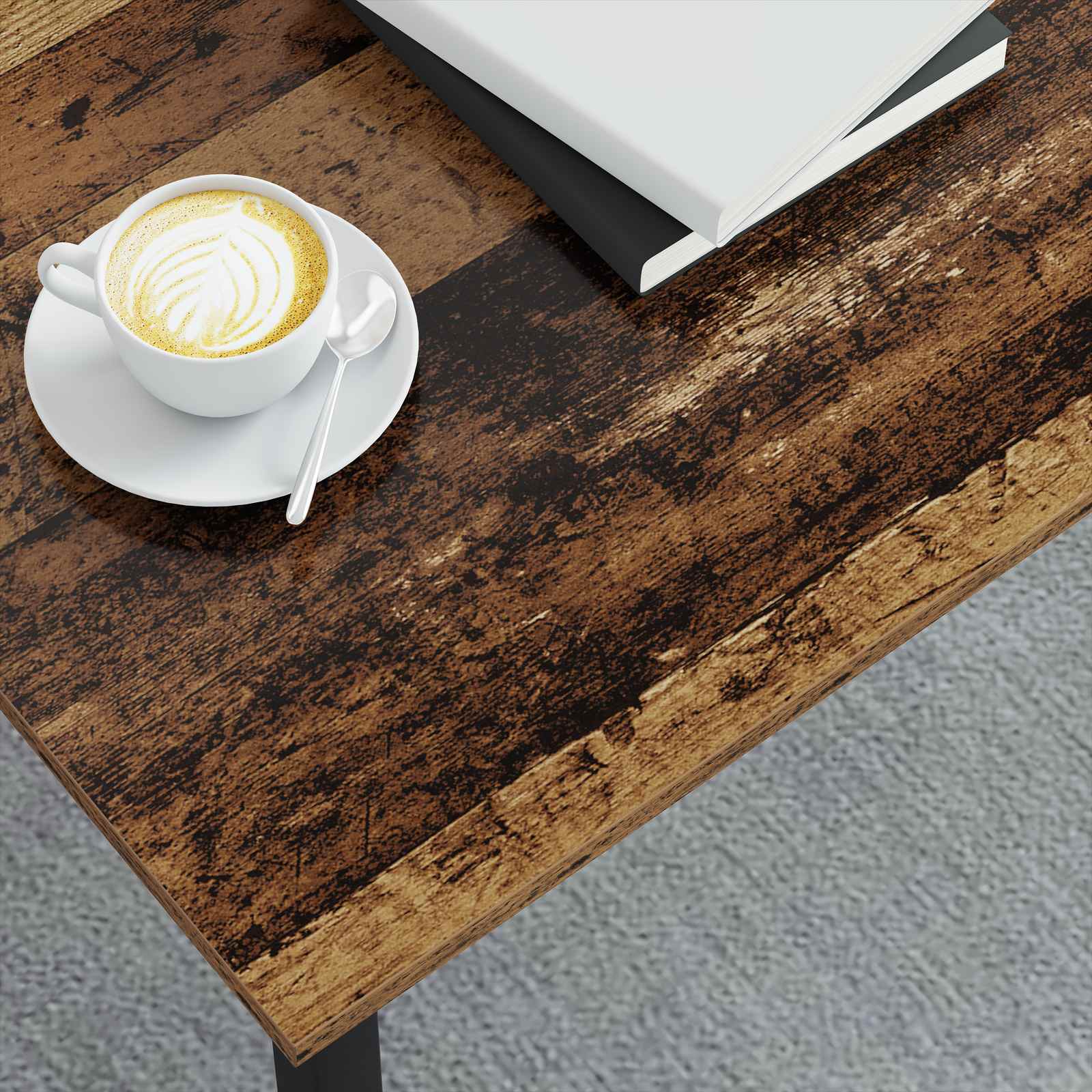 Τραπεζάκι σαλονιού Παλιό ξύλο 100 x 100 x 45 cm - Pakobazaar