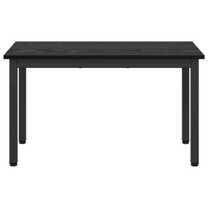 παγκάκι Μαύρη Οξυά 80 x 35 x 45 cm Επεξεργασμένο Ξύλο