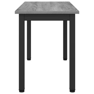 παγκάκι Γκρίζο Σονομα 80 x 35 x 45 cm Επεξεργασμένο Ξύλο