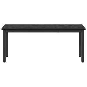 παγκάκι Μαύρη Οξυά 110 x 35 x 45 cm Επεξεργασμένο ξύλο - Pakobazaar