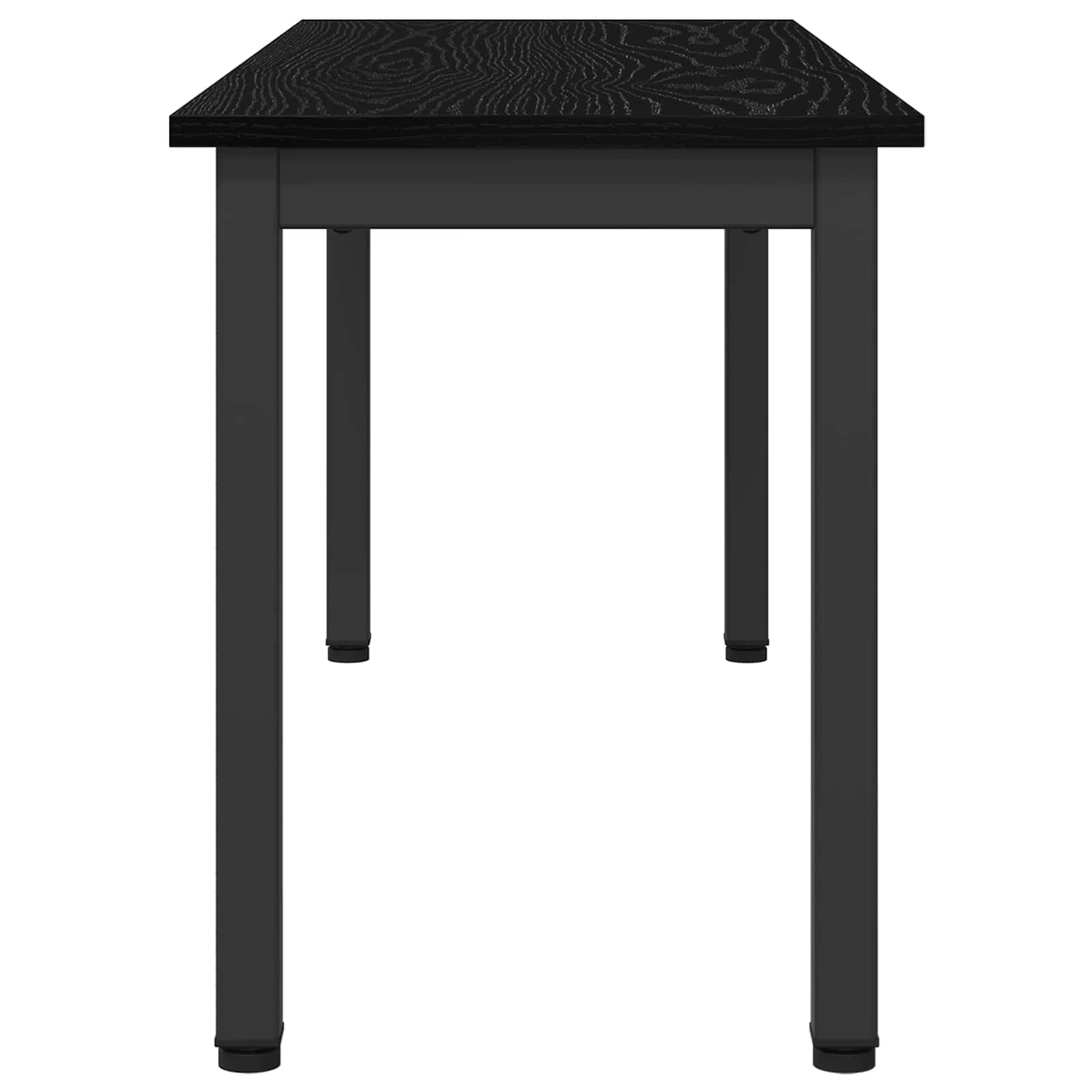 παγκάκι Μαύρη Οξυά 110 x 35 x 45 cm Επεξεργασμένο ξύλο - Pakobazaar