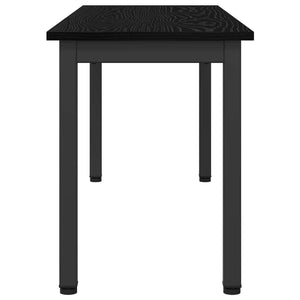 παγκάκι Μαύρη Οξυά 110 x 35 x 45 cm Επεξεργασμένο ξύλο - Pakobazaar
