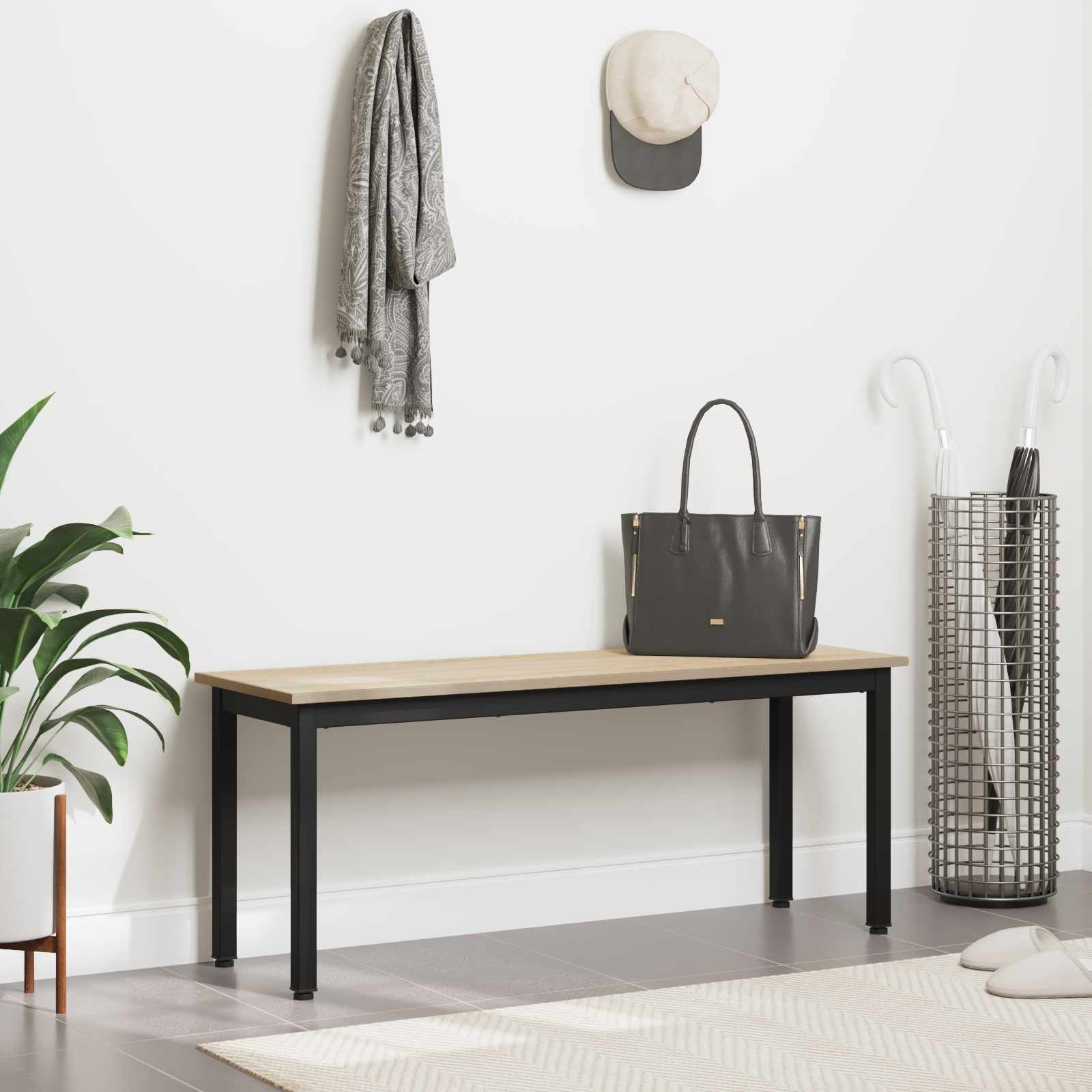 παγκάκι Σονόμα 110 x 35 x 45 cm Επεξεργασμένο ξύλο - Pakobazaar