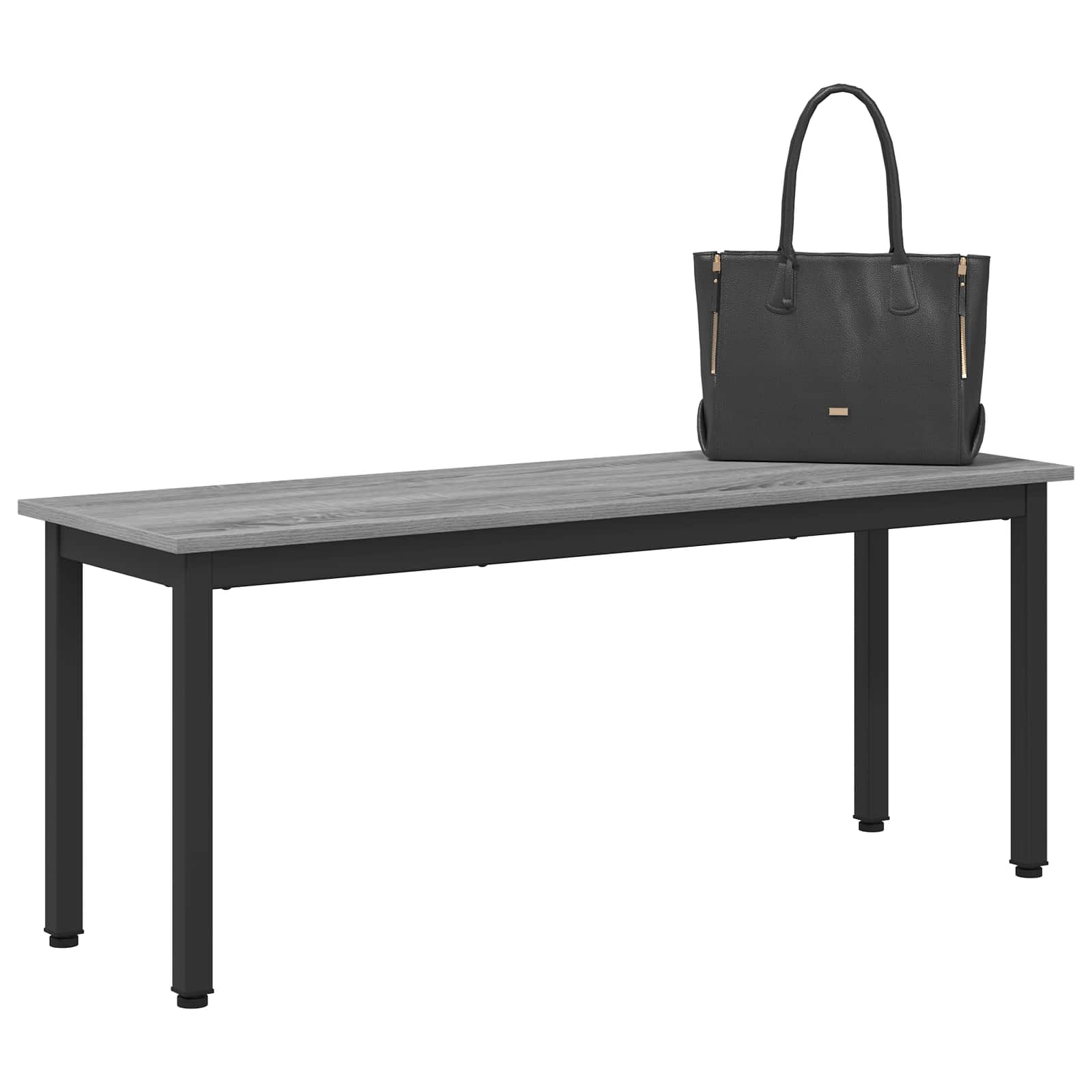παγκάκι Γκρίζο Σονομα 110 x 35 x 45 cm Επεξεργασμένο ξύλο - Pakobazaar
