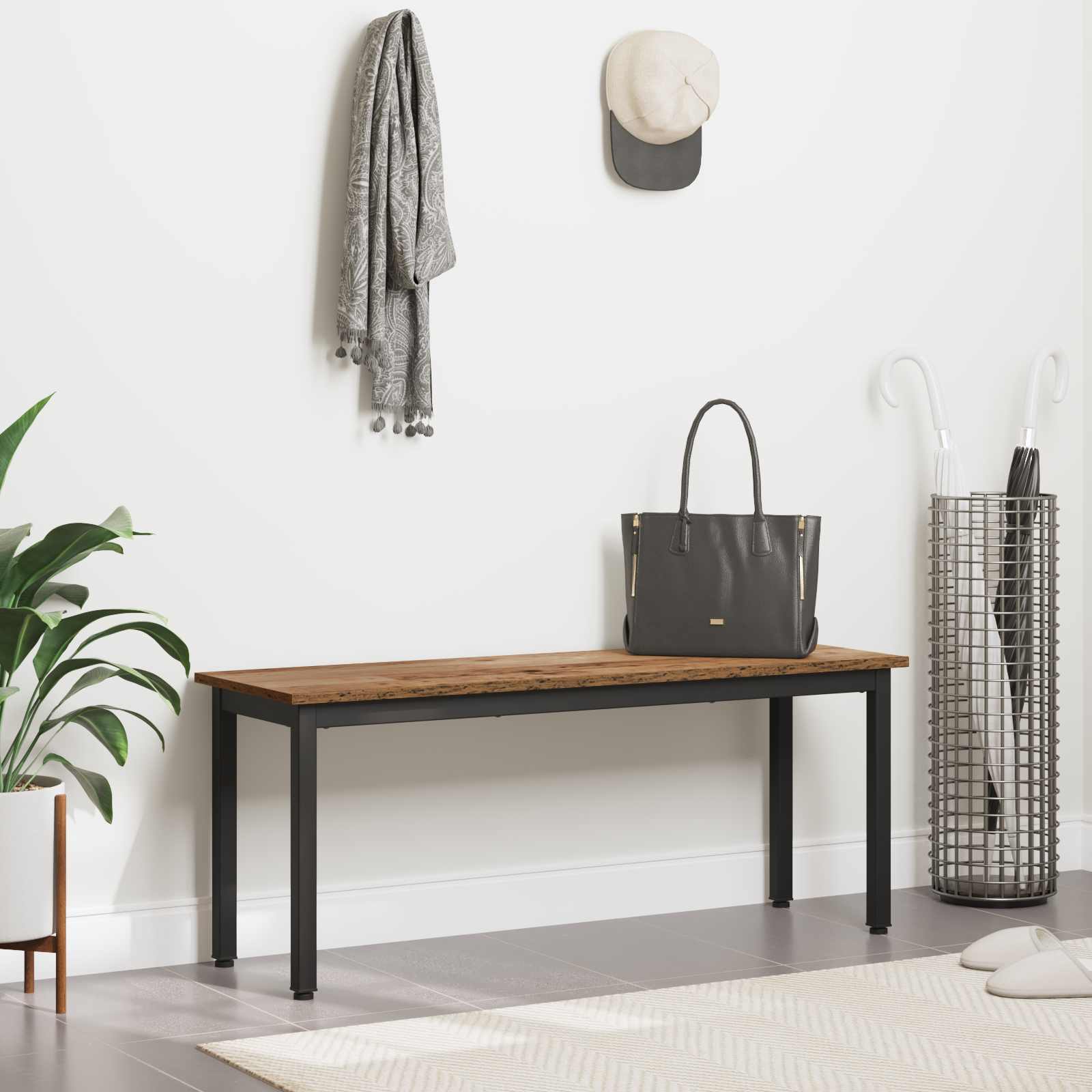 παγκάκι Παλιό ξύλο 110 x 35 x 45 cm Επεξεργασμένο ξύλο - Pakobazaar