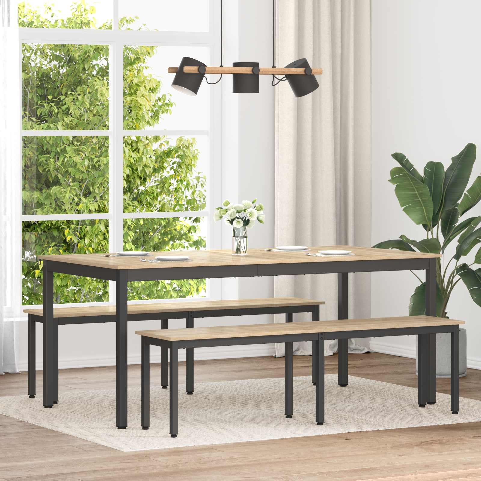 παγκάκι Σονόμα 160 x 35 x 45 cm Επεξεργασμένο Ξύλο - Pakobazaar