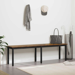 παγκάκι Καπνιστό Δρύς 160 x 35 x 45 cm Επεξεργασμένο ξύλο - Pakobazaar