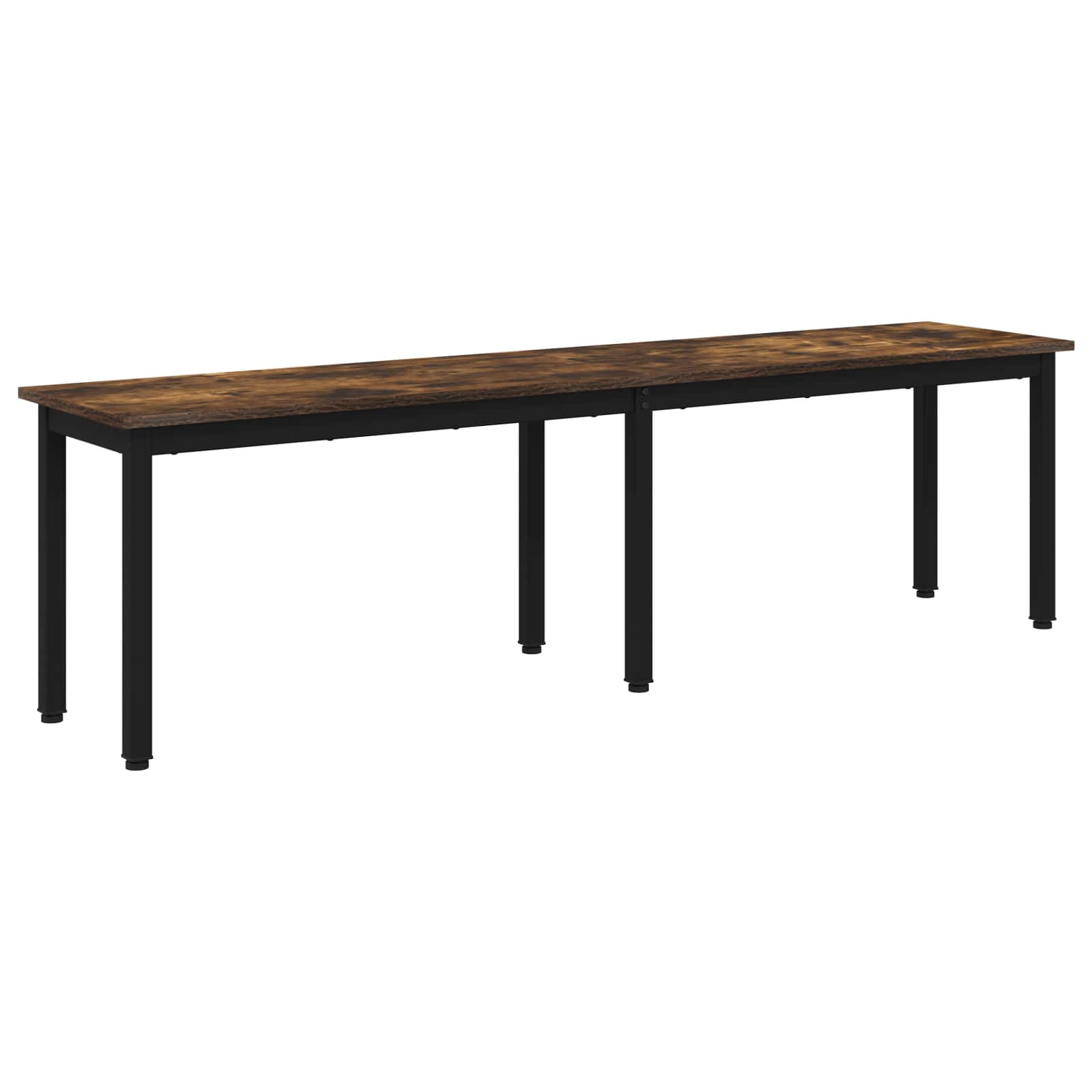 παγκάκι Καπνιστό Δρύς 160 x 35 x 45 cm Επεξεργασμένο ξύλο - Pakobazaar