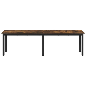 παγκάκι Καπνιστό Δρύς 160 x 35 x 45 cm Επεξεργασμένο ξύλο - Pakobazaar