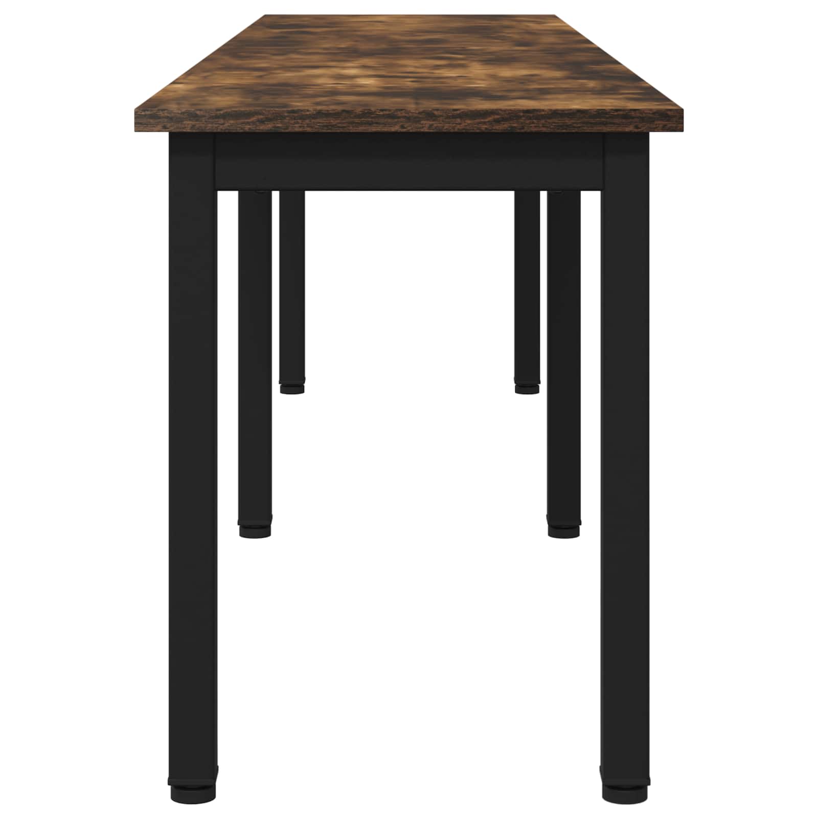 παγκάκι Καπνιστό Δρύς 160 x 35 x 45 cm Επεξεργασμένο ξύλο - Pakobazaar