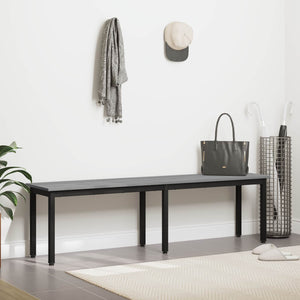 παγκάκι Γκρίζο Σονομα 160 x 35 x 45 cm Επεξεργασμένο Ξύλο