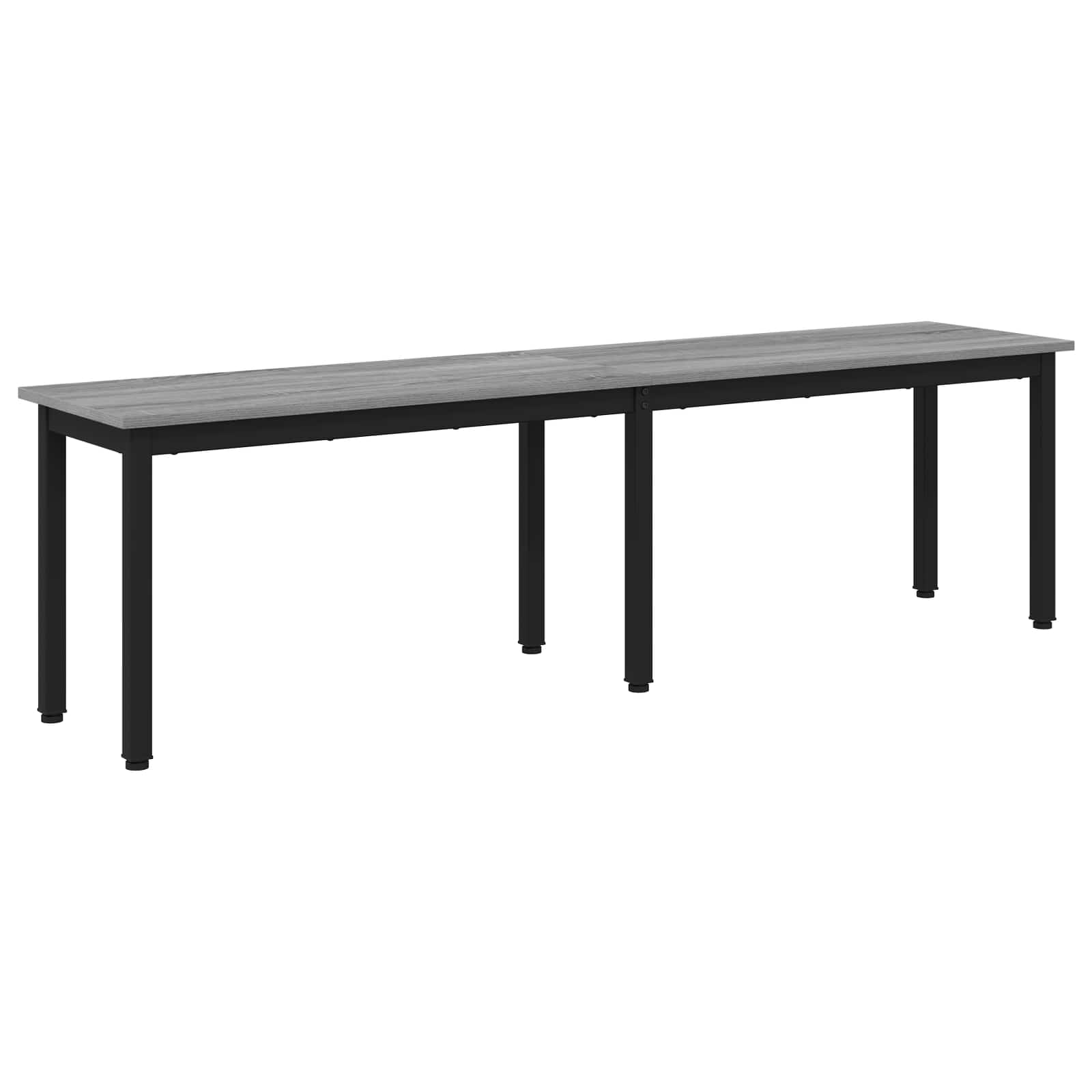 παγκάκι Γκρίζο Σονομα 160 x 35 x 45 cm Επεξεργασμένο Ξύλο