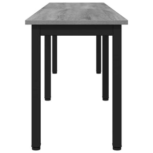 παγκάκι Γκρίζο Σονομα 160 x 35 x 45 cm Επεξεργασμένο Ξύλο