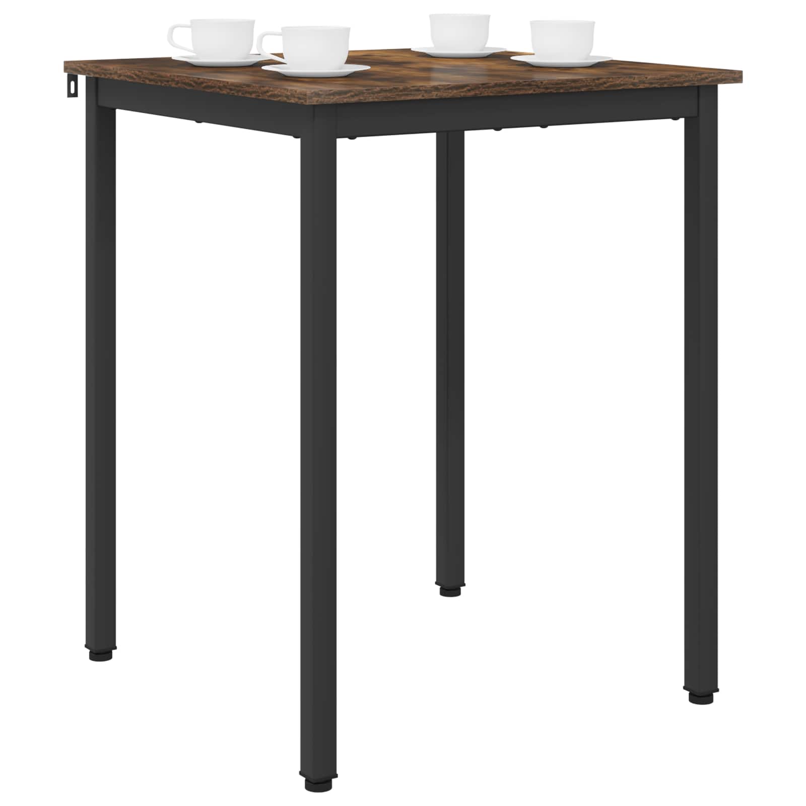 Τραπεζαρίες 60 x 60 x 75 cm ΜΕΤΑΛΛΟ τετράγωνο