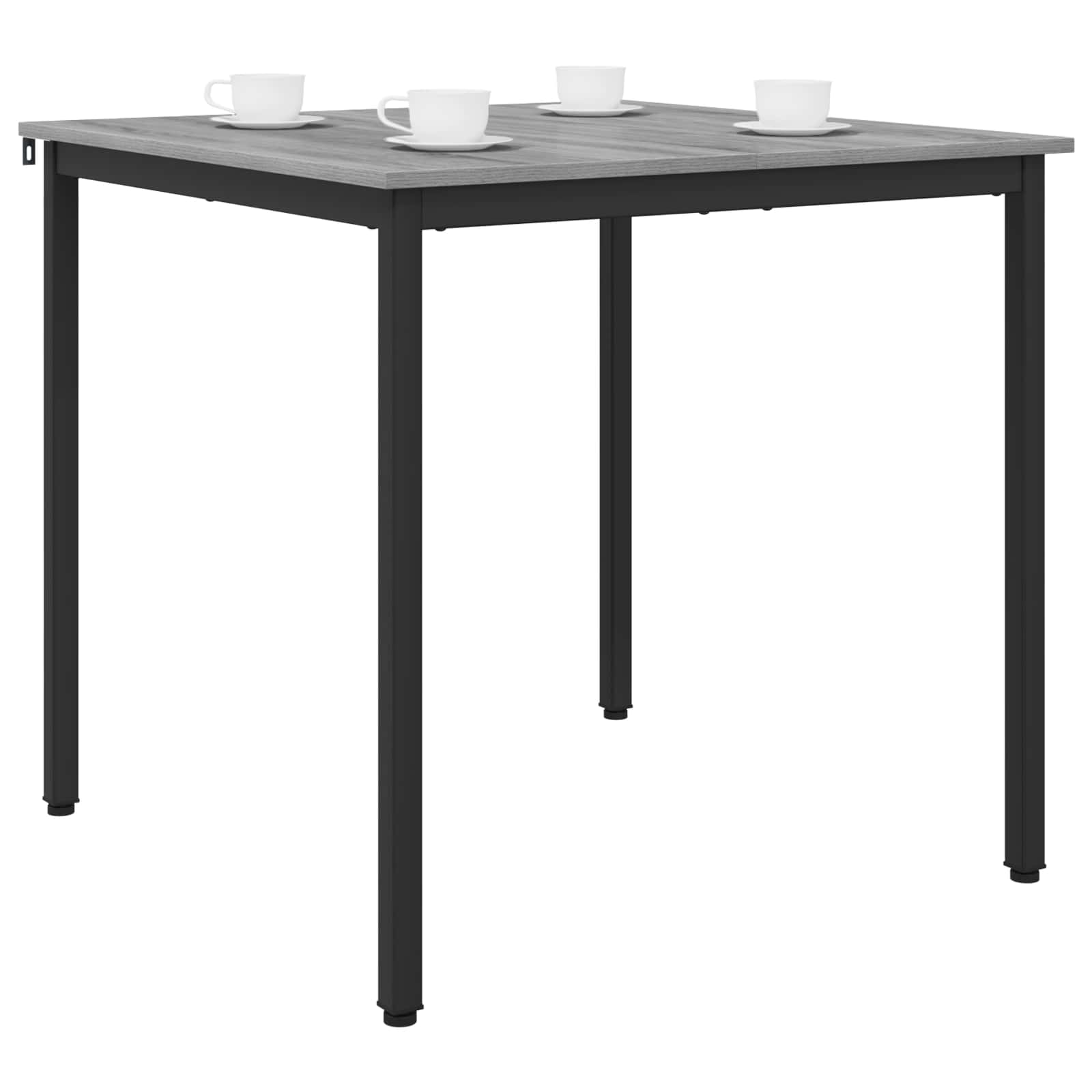 Τραπεζαρίες 80 x 80 x 75 cm ΜΕΤΑΛΛΟ - Pakobazaar