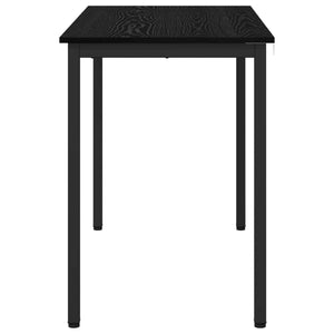 Τραπεζαρίες 110 x 55 x 75 cm Επεξεργασμένο Ξύλο Μαύρη Δρυς - Pakobazaar