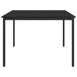 Τραπεζαρίες 110 x 110 x 75 cm Επεξεργασμένο Ξύλο Μαύρη Δρυς