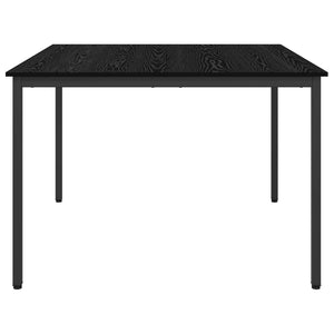 Τραπεζαρίες 110 x 110 x 75 cm Επεξεργασμένο Ξύλο Μαύρη Δρυς